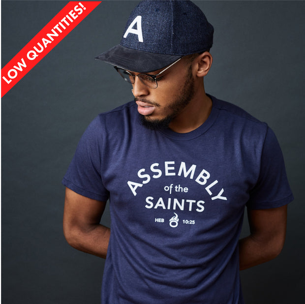 Assembly of The Saints  'Soft-Knit' Crew T-Shirt